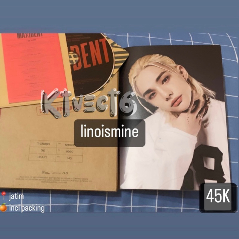 ( Ready ) Album only paper case maxident hyunjin