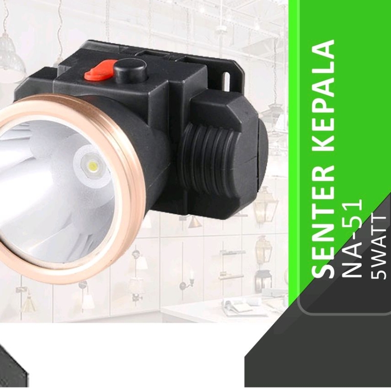 Senter kepala NANO 5WATT NA-51 KAWACHI