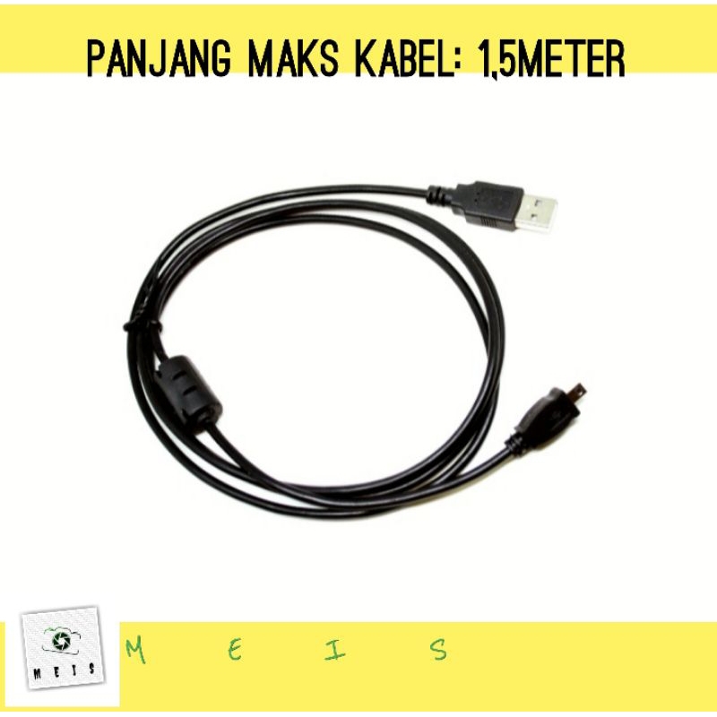 Kabel USB Data / Charger Fujifilm J26 J27 J28 J29 J30 J32 JV500 JV300 - Casan