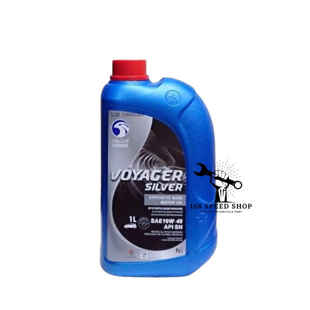 Oli Mesin adnoc voyager Silver Oli Mesin Adnoc Original 10W - 40 Isi 1 Liter Oli Mesin Motor Adnoc V