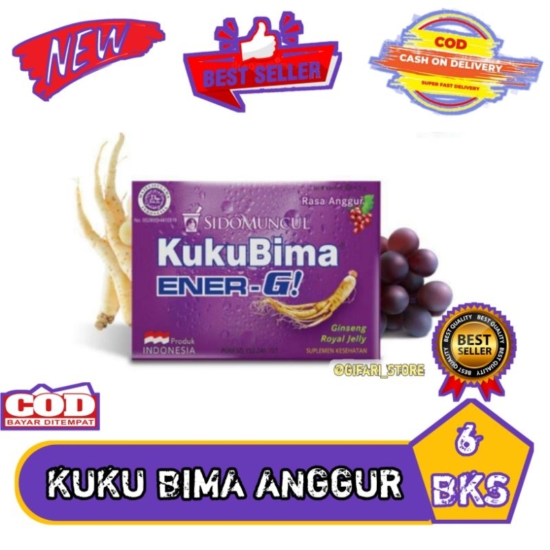 

KUKUBIMA ENER-G anggur 1BoX 6pcs