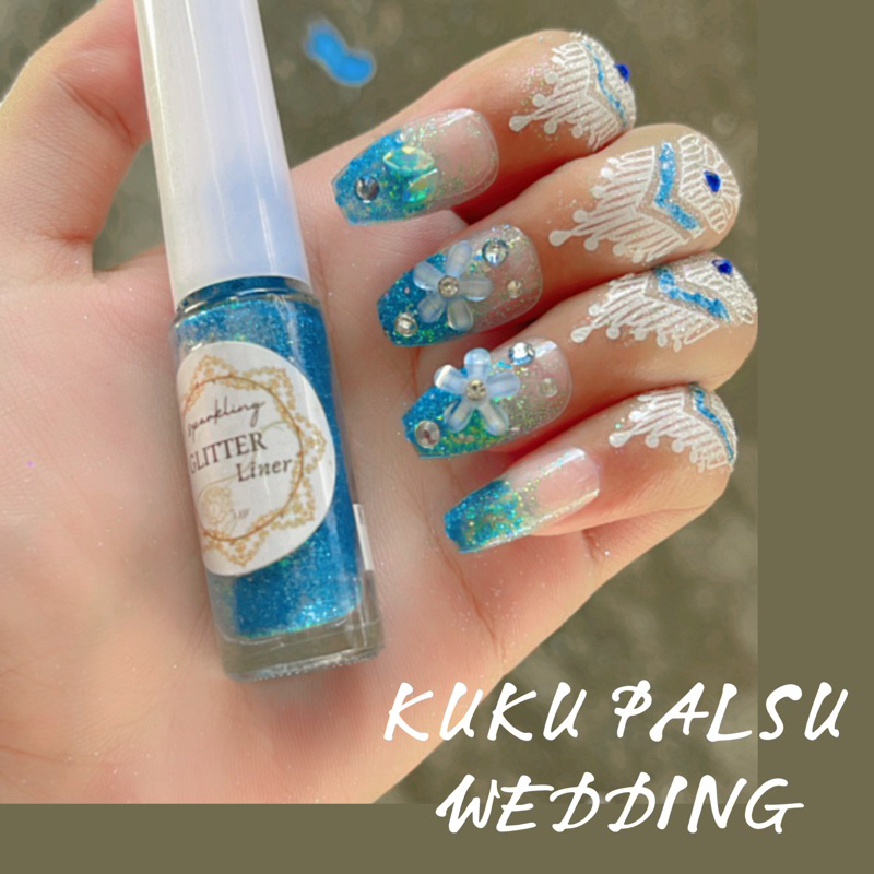 KUKU PALSU WEDDING / GRATIS LEM KUKU/ KUKU PALSU / SET KUKU PALSU/ ISI 24 /  SET KUKU PALSU / ISI 24