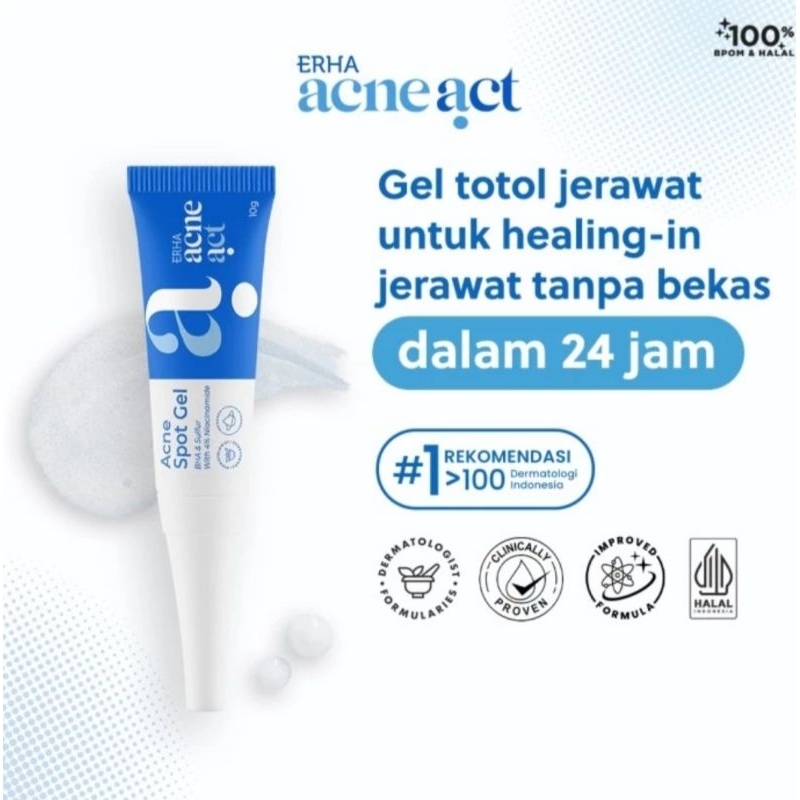 Erha Acne Spot Gel Care Lab Obat Jerawat 10g