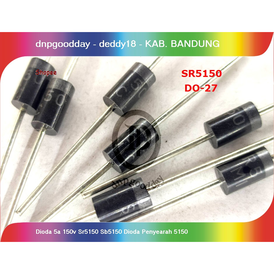 Dioda   5a 150v Sr5150 Sb5150 Dioda Penyearah 5150