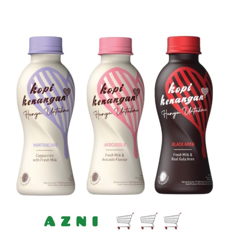 

Kopi Kenangan Hanya Untukmu 220 ml - Mantancino/ Avocuddle/ Black Aren/ All Varian