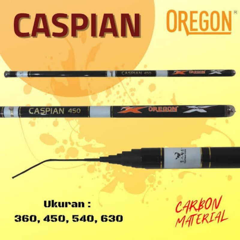 Tegek Pancing OREGON CASPIAN 360 & 450