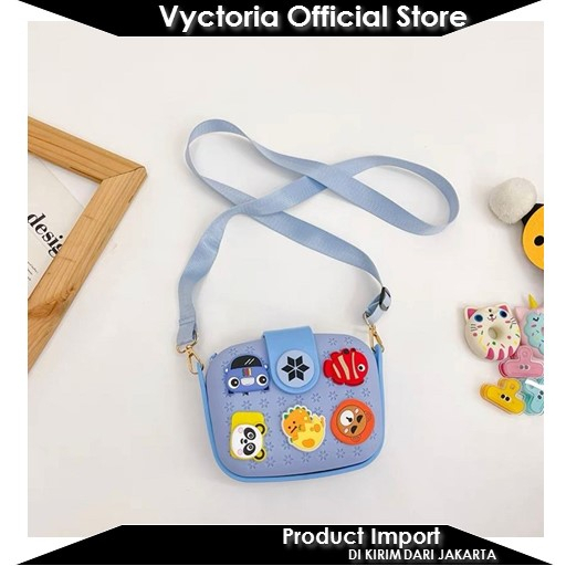 (COD) Vyctoria VOS300 Tas Selempang Imut Wanita Cantik Import Terbaru JTF300 300