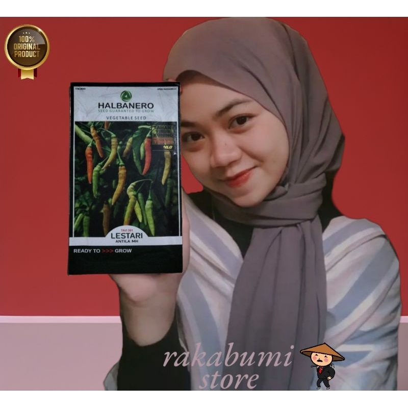 benih cabai rawit LESTARI 10 gram HALBANERO TAHAN VIRUS
