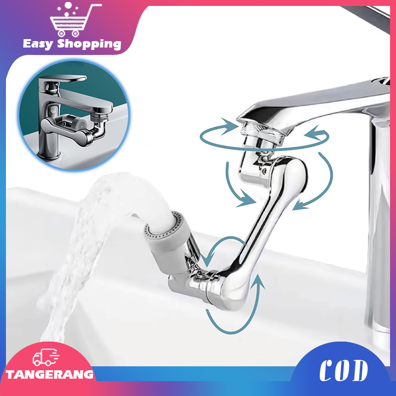 Faucet Extender Multifungsi Extender Keran Air 1080 Derajat Sambungan Kepala Kran Air