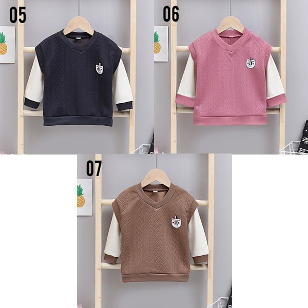 LID9141- Baju Lengan Panjang Anak Sweater Anak Cotton - Your Affordable Quality!