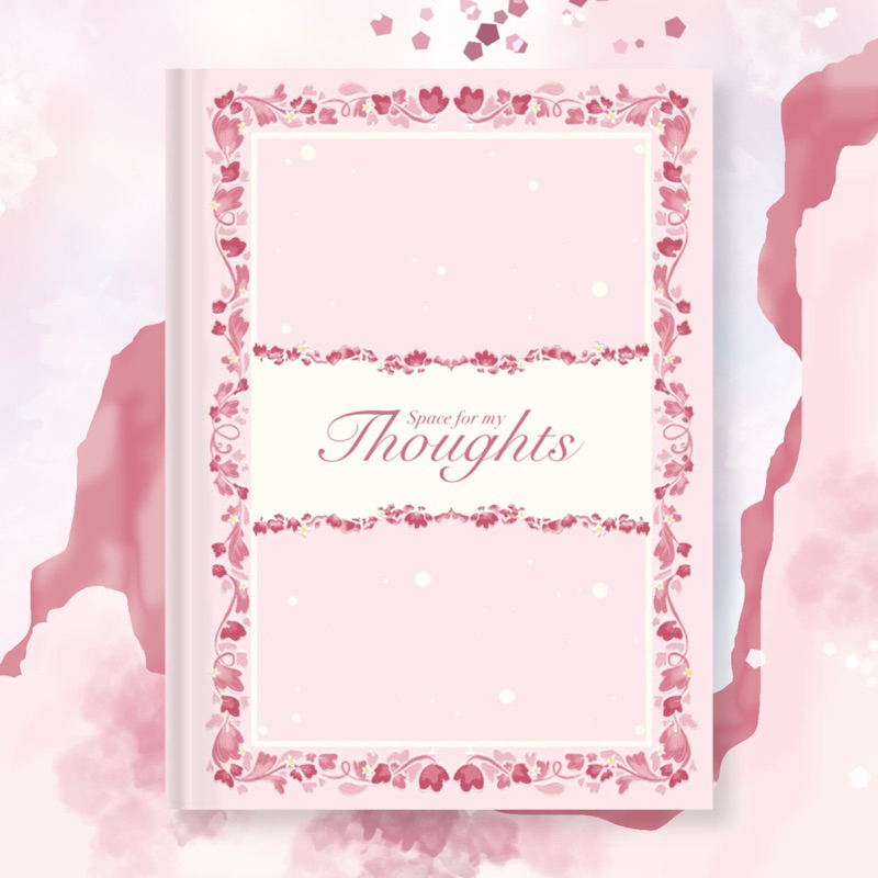

VINTAGE21 FREE CUSTOM Notebook Hardcover Coquette Journal