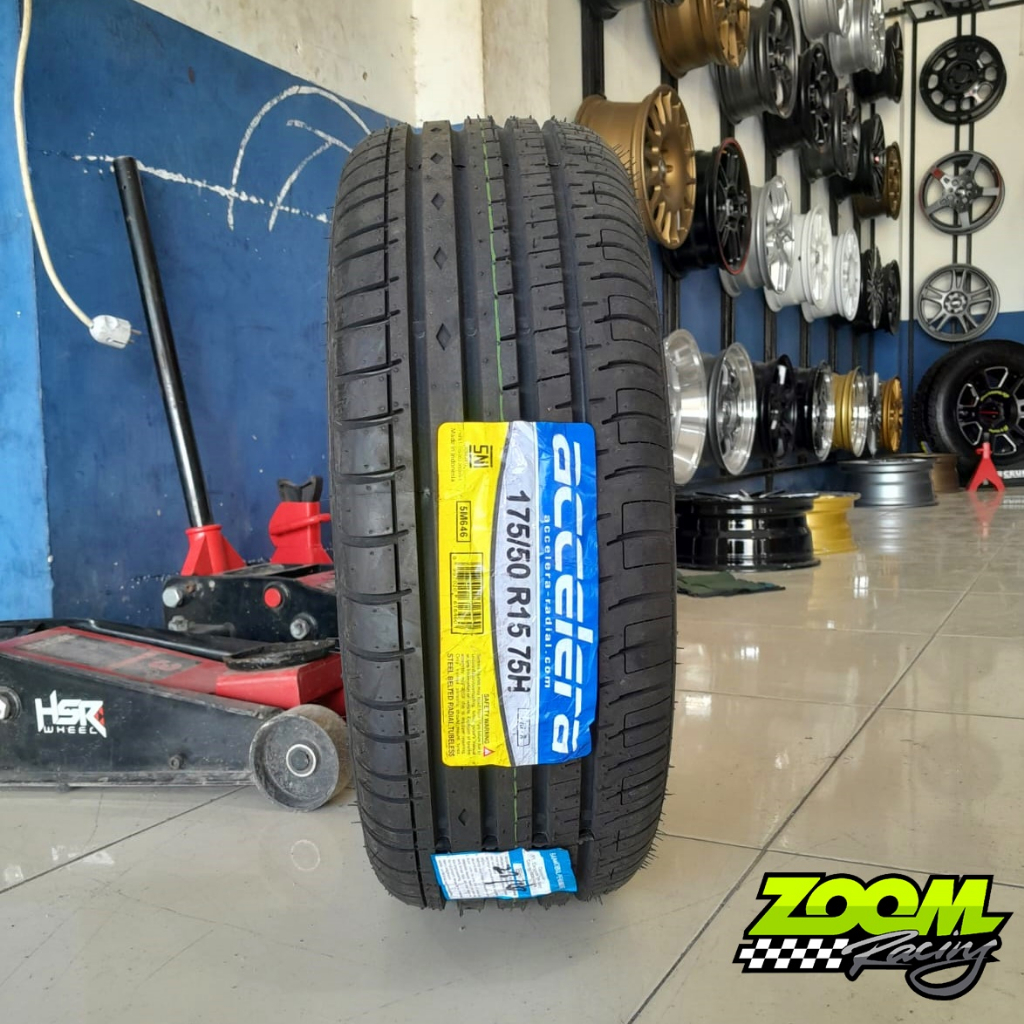 Ban Merek ACCELERA 175/50 R15 Ban PHI-R 175 50 Ring 15 Tubeless - Gratis Pasang