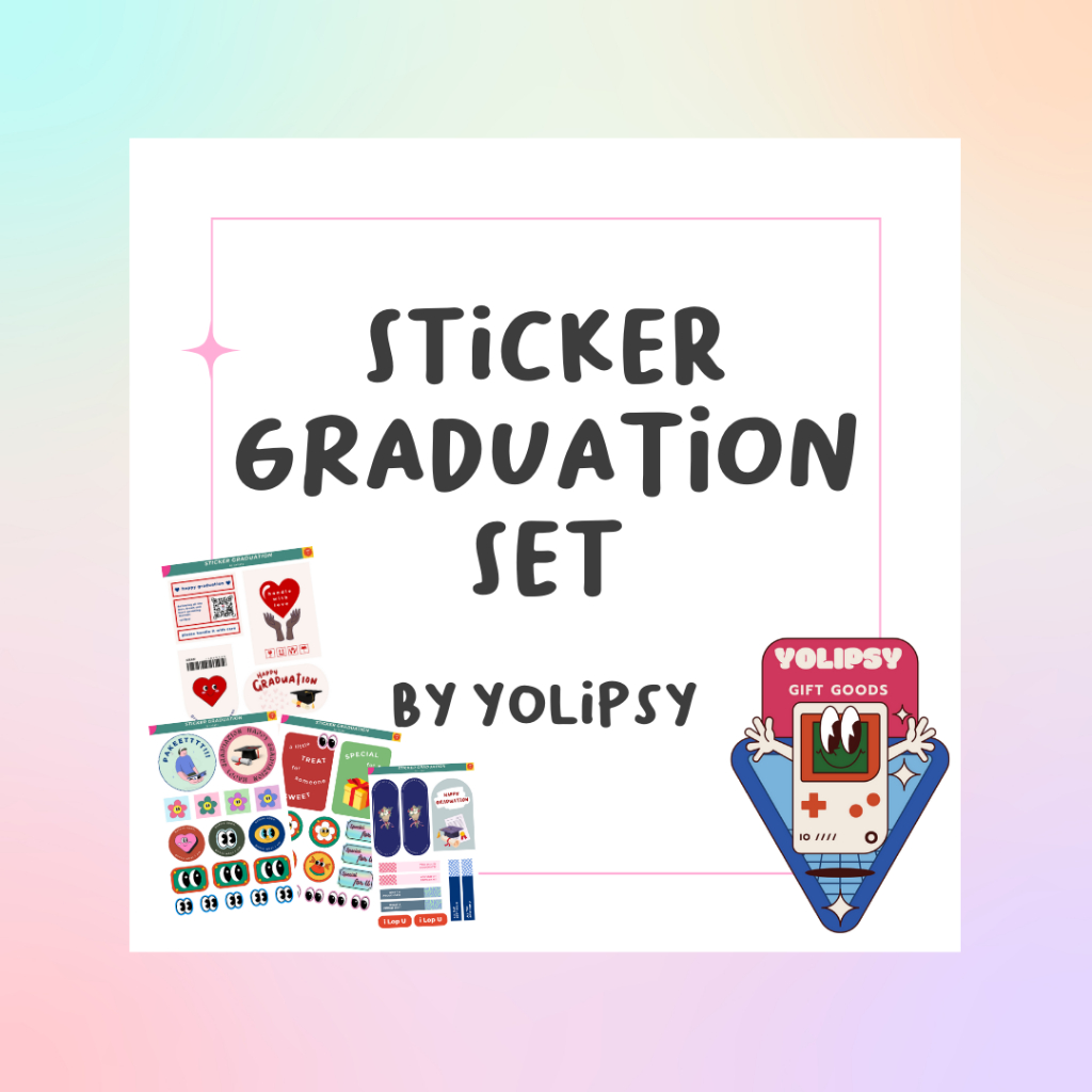 

STICKER GRADUATION SET by yolipsy