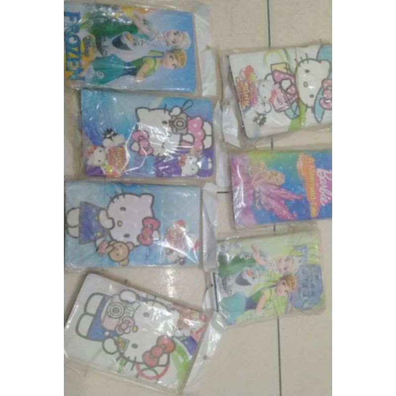 coverbook flip cover sampul sarung tab tablet 7 inch multi bisa semua jenis merk karakter hologram