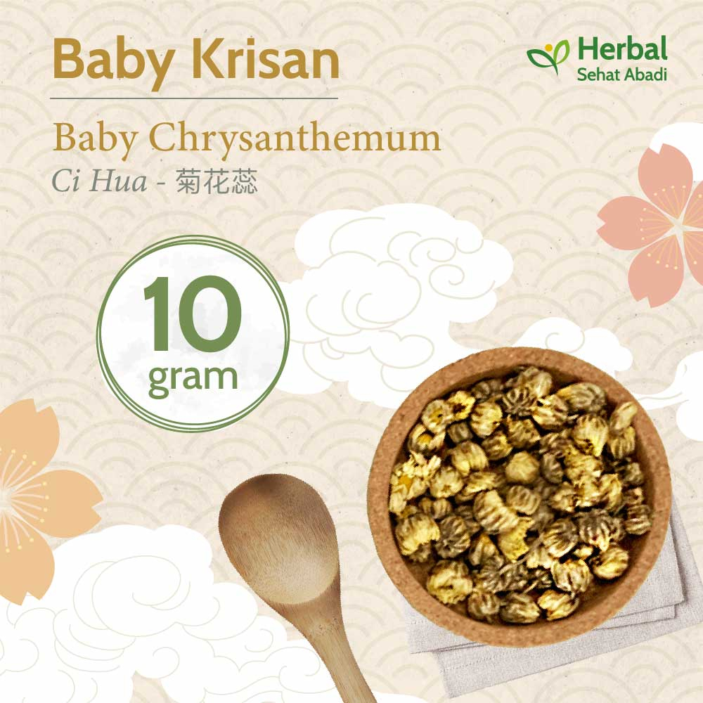 

Baby Chrysanthemum 10 gram / Teh Bunga Baby Krisan / Ju Hua (菊花蕊) / Kiok Hua