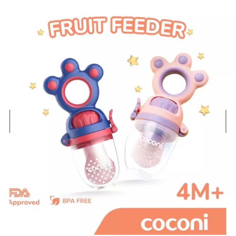 Coconi Baby Twist Fruit &amp; Food Feeder Dot Empeng Buah Bayi