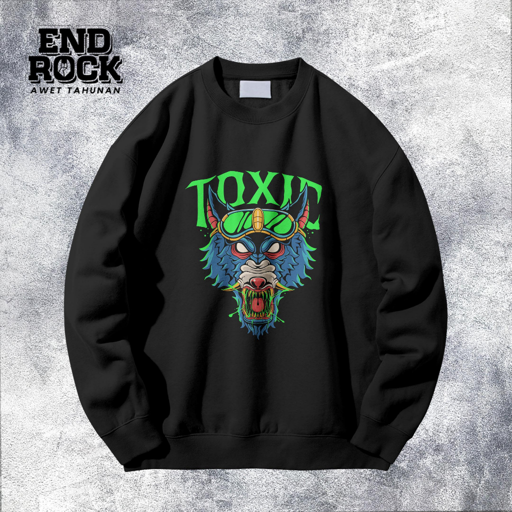 Crewneck Original Endrock Tema Toxic DTFS164