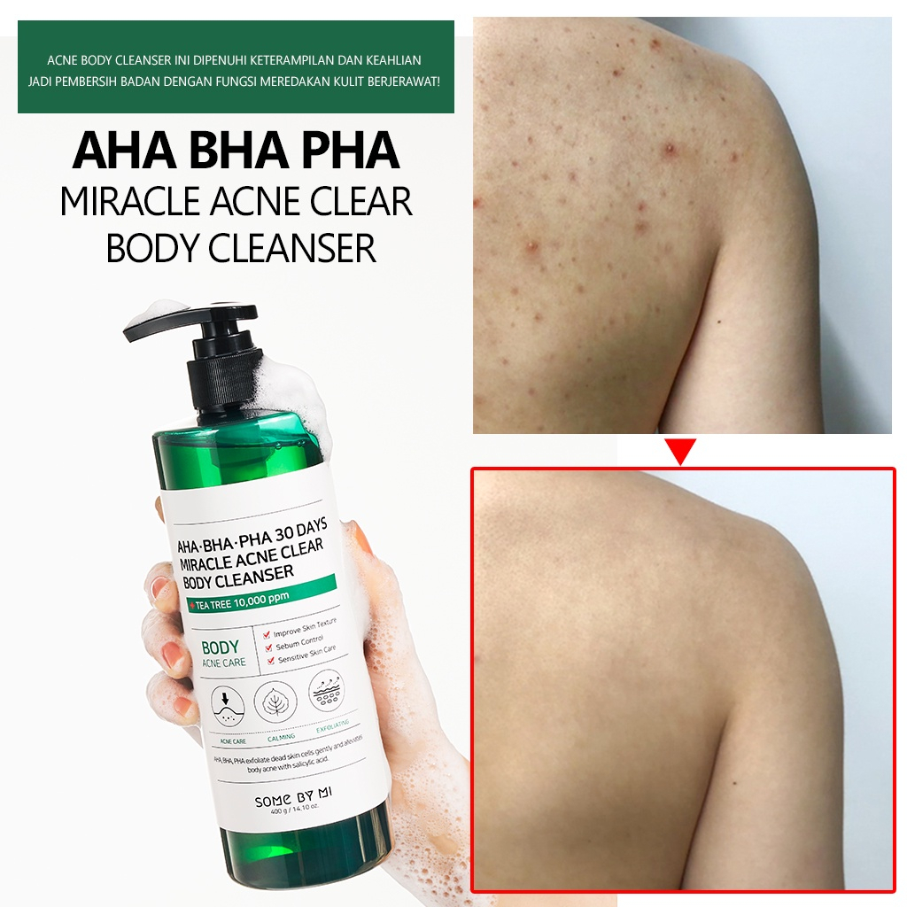 SOME BY MI - Aha Bha Pha Miracle Acne Clear Body Cleanser 400Gr