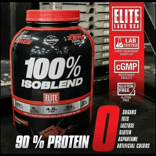 Elitelabs Isoblend 4 lbs Isolate Whey Protein BPOM Elite Labs Iso Blend 4lbs