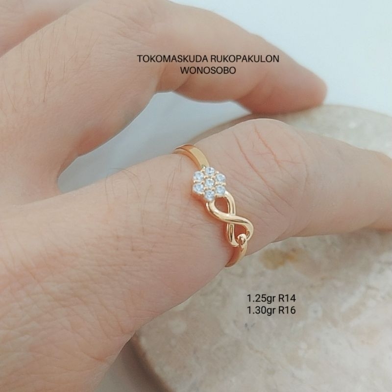 cincin fashion (emas kadar 8K)