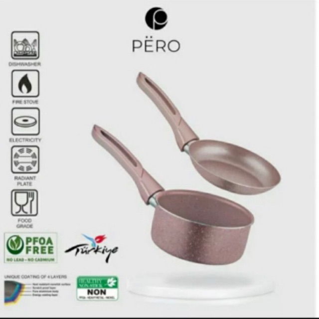 Pero sauce pan dan fry pan 18 cm