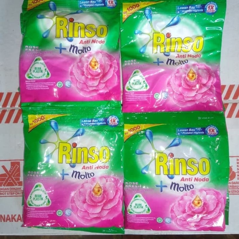 Rinso Bubuk Renceng / Rinso Detergent Bubuk