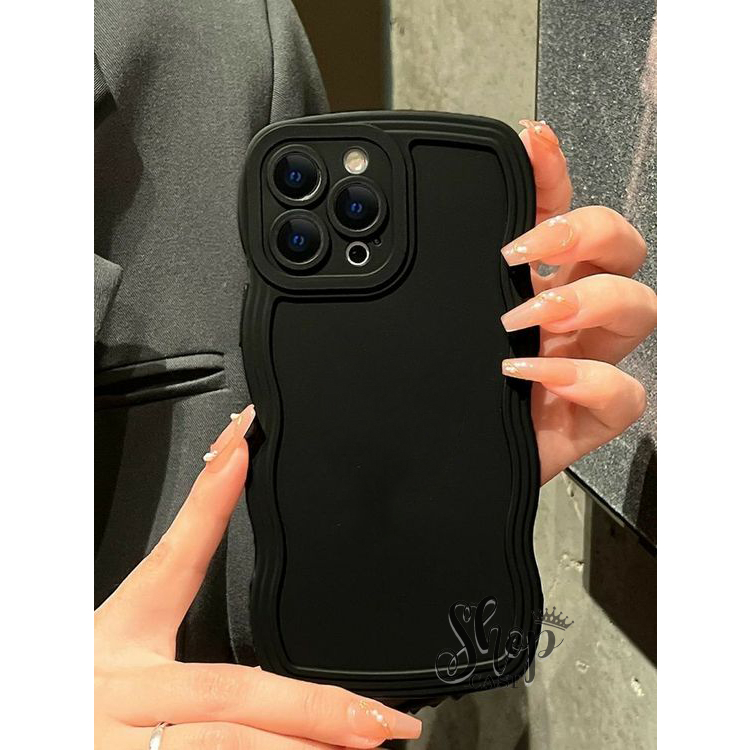 Case Gelombang for Vivo Y22 Y35 Y15S Y01 Y12/Y11/Y15/Y17 Y20/Y12S Y20S/Y30S Y30/Y50 Y91/Y93/Y95 Y91C