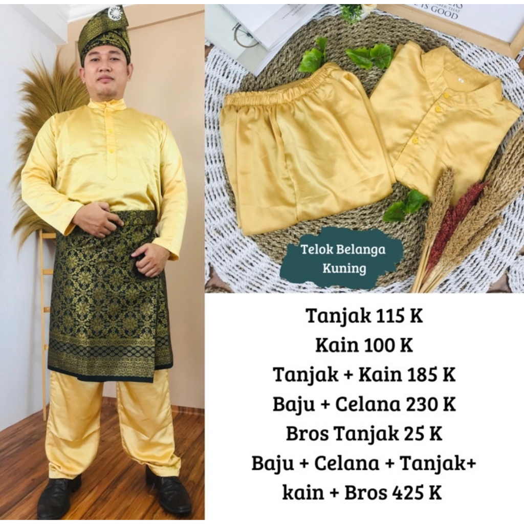 Kain Sarung Songket Tenun Dewasa || Rumpak Bapack Modern || Sarung Songket Lilit Pria || Bawahan Kebaya Cowok || Varian Warna Best Seller Terbaru ~ DVN STYLE