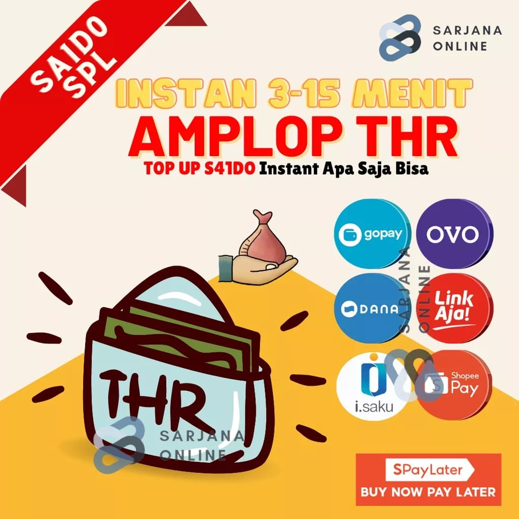 

Amlop THR Lebaran Super Kilat Cepat INSTAN