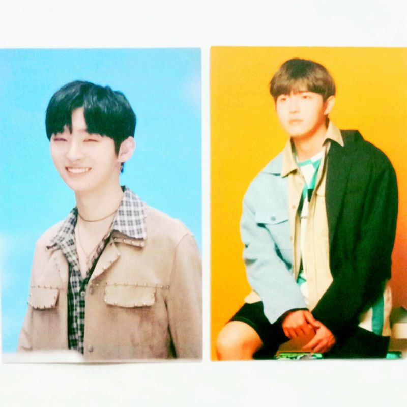 Wanna One W1 Therefore Concert Official Goods Special Gift Photocard Jisung Jaehwan