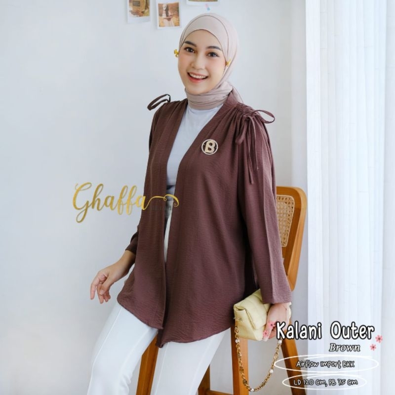 TERMURAH GAFFA THE LABEL KALANI OUTER | OUTER MURAH --- OUTER BEST SELLER --- OUTFIT KASUAL --- OOTD