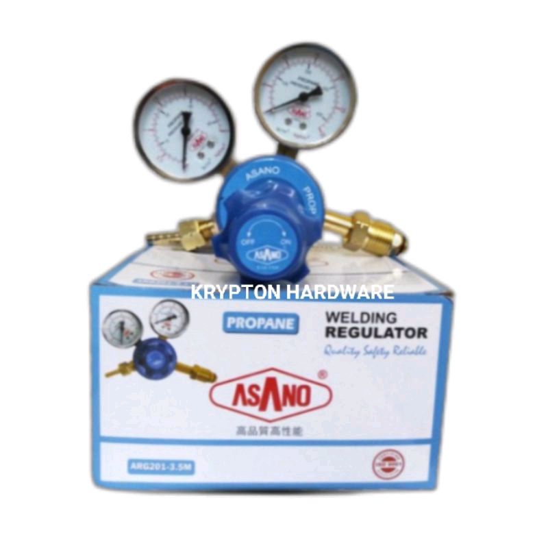 regulator las LPG / OXY / ACT / ARGON/ CO2 ASANO Japan quality