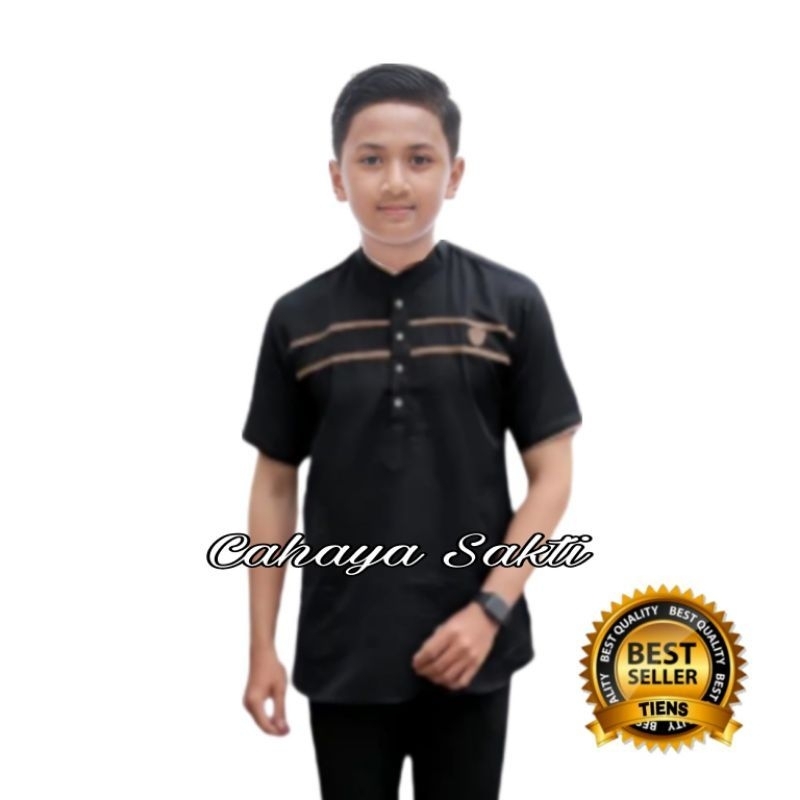 Baju Koko anak laki laki SD SMP lengan pendek