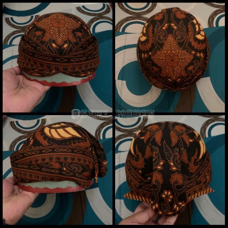 Blangkon Kasatriyan Solo Print