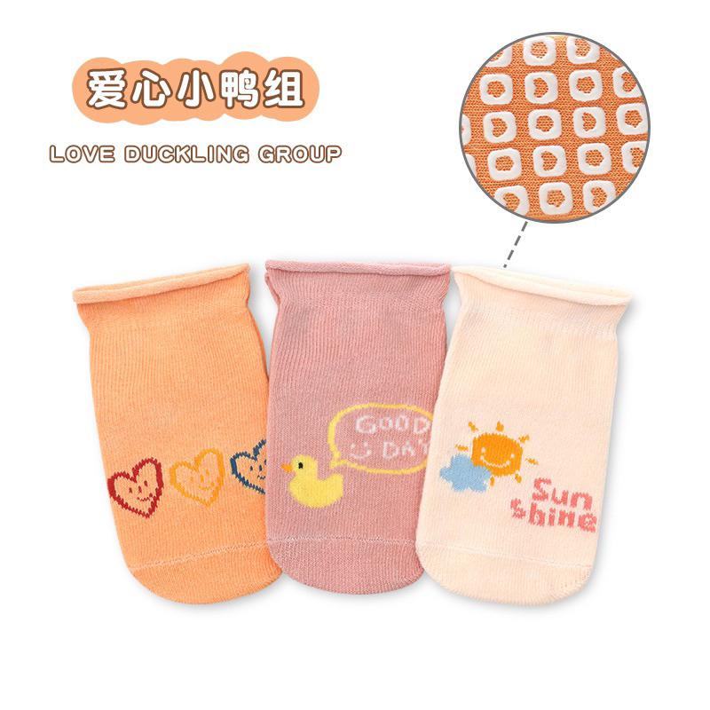 Kaos Kaki Import Anak Balita Antislip kotak Ufo Cloud