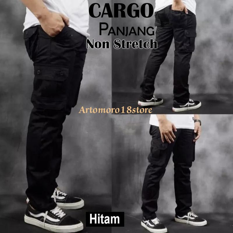 [BISA COD] ORIGINAL Celana Cargo Panjang Pria Dewasa Kimpol Size 27-38