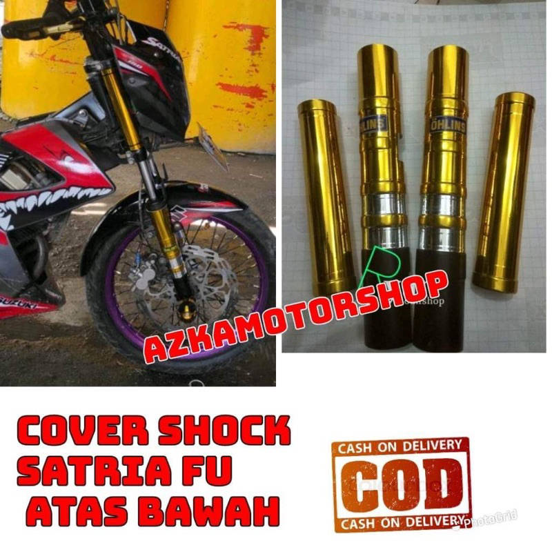 Covershock SUZUKI satria FU cover shock depan FU
