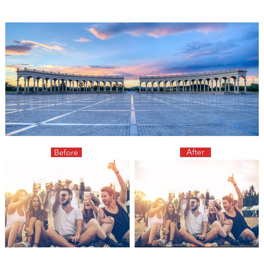 APEXEL Lensa Kamera Smartphone Universal Clip 110 Degree Wide Angle Lens - APL-HB110 - Black