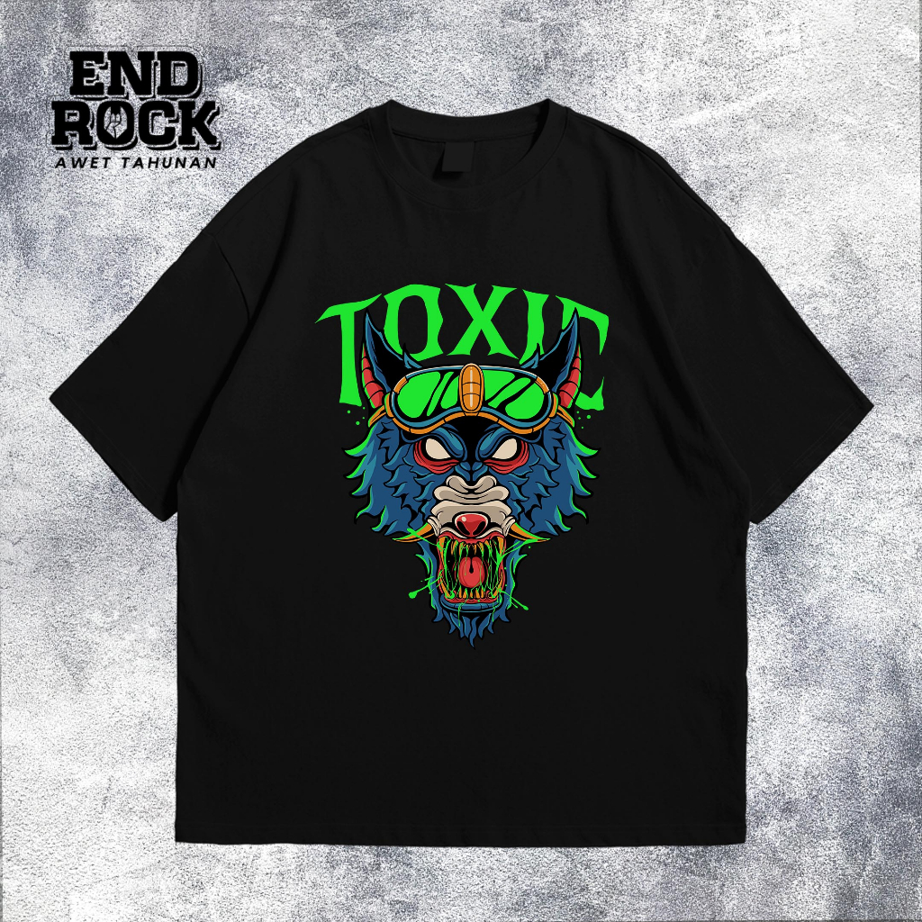 Kaos Oversize Original Endrock Toxic DTFS164