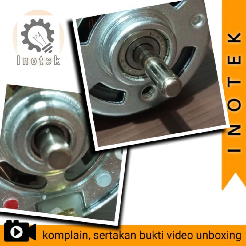 Dinamo motor DC 775 double ball bearing bantalan laher ganda