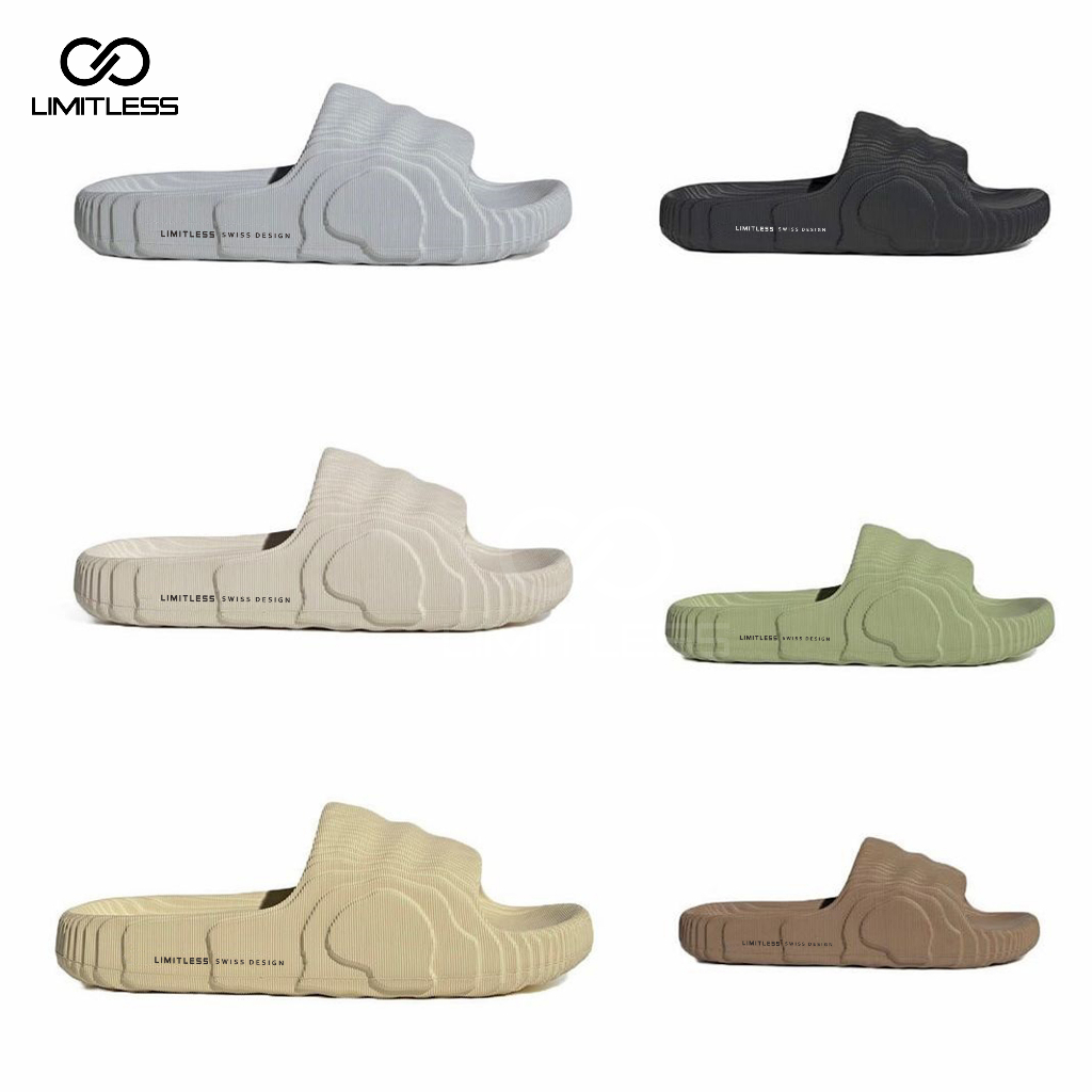 Sandal Pria Adilette Slip On Casual Sendal Selop Pria Terbaru Best Seller 2023 Sandal Cowok Slide