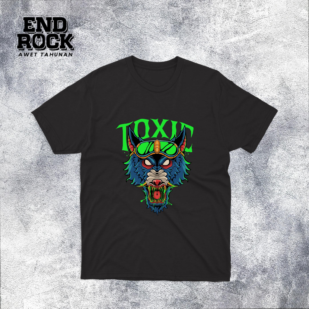 Kaos Distro Original EndrockTema Toxic DTFS164