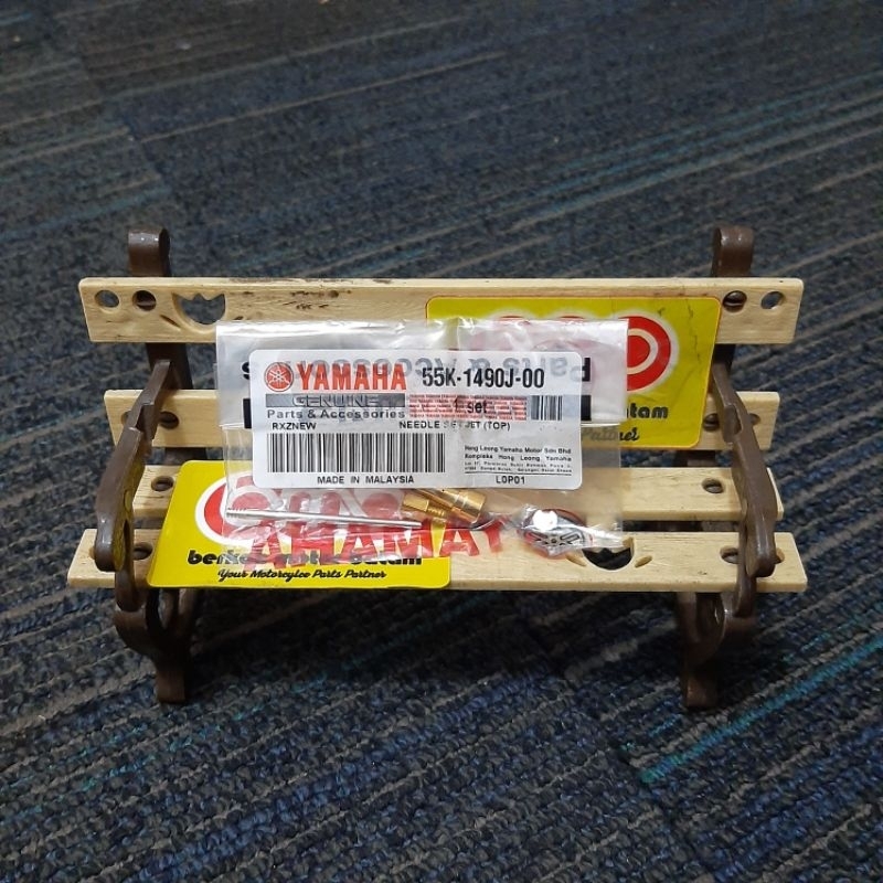 Yamaha RXZ 55K jarum skep seruling main jet nozzle needle set jet karburator carburetor