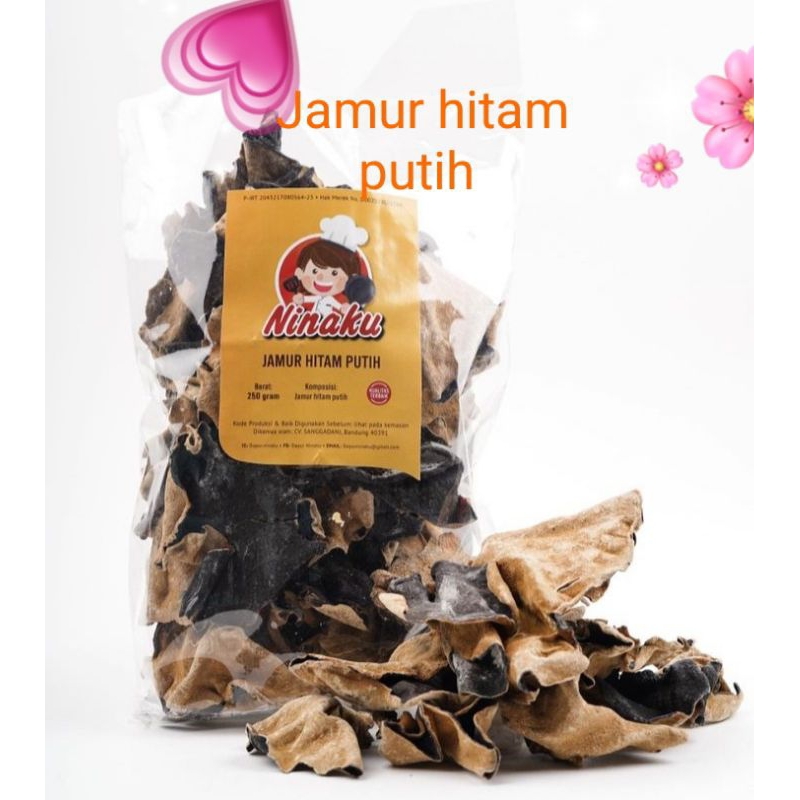 

Jamur hitam-putih NINAKU kemasan 250 gr