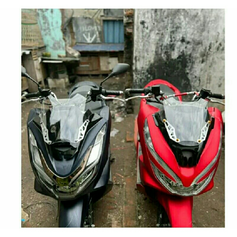 VISOR PCX 160 Breket Thailand / VISOR PCX 160 MODEL THAILAND /  WINDSHIELD  PCX / Visor Pcx 160 Thai