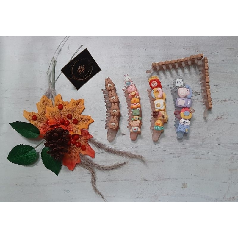 Jepitan rambut lucu - Banana Clip - Jepit Pisang rambut - Pita rambut