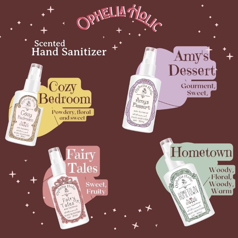 Scented Hand Sanitizer by Ophelia Holic