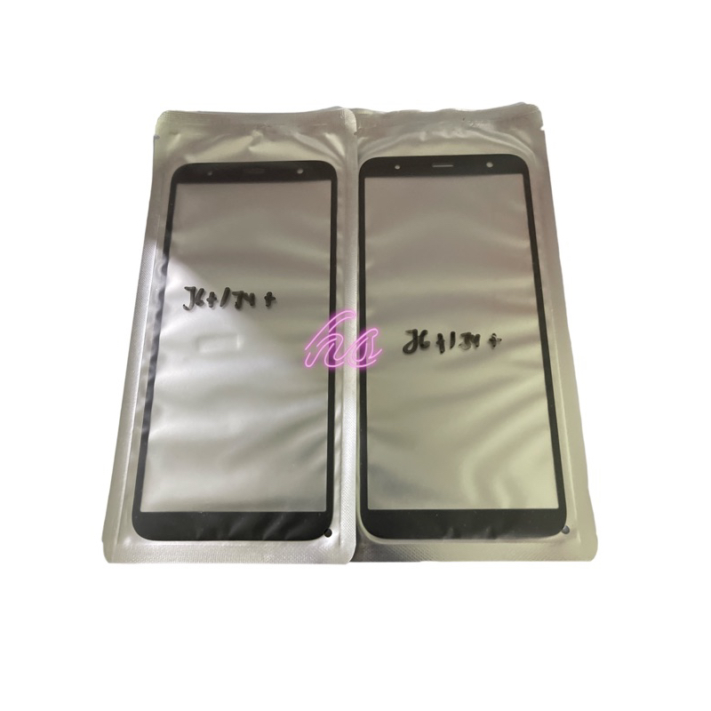 GLASS TS TOUCHSCREEN PLUS OCA SAMSUNG J4 PLUS / J6 PLUS / J405 / J605