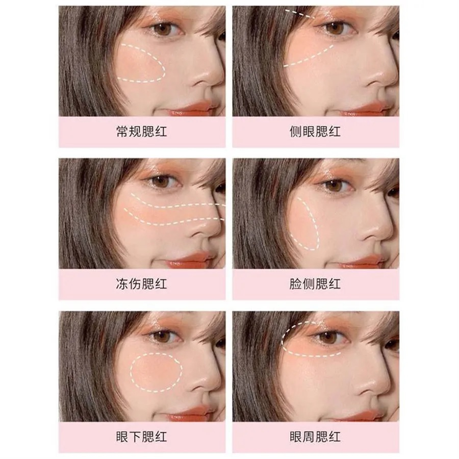 Beauty Jaya - Lameila 3042 Blush On Perona Pipi / Lameila Candy Natural Orange Rouge Blush On 3042