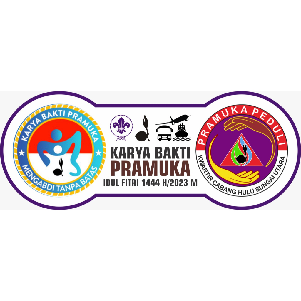 Badge KARYA BAKTI PRAMUKA (bordir)